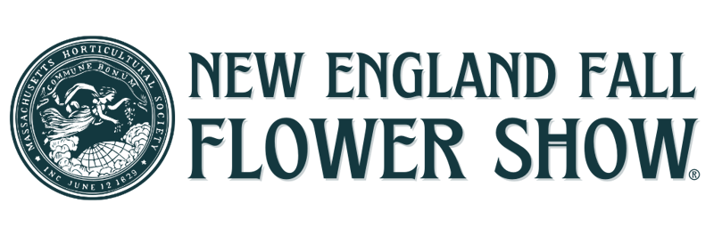 2025 NE Fall Flower Show Header Logo Transparent - TM